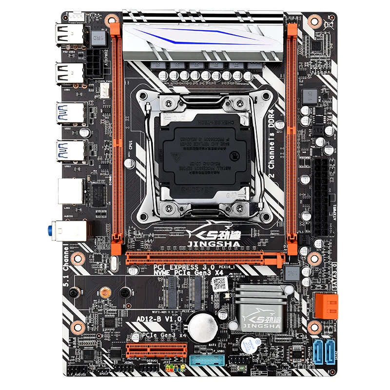 X99 D4 набор материнских плат с Ксеон E5 1620 V3 LGA2011 3 5 ГГц Процессор 2 шт. X 8 ГБ = 16 Гб DDR4 2133
