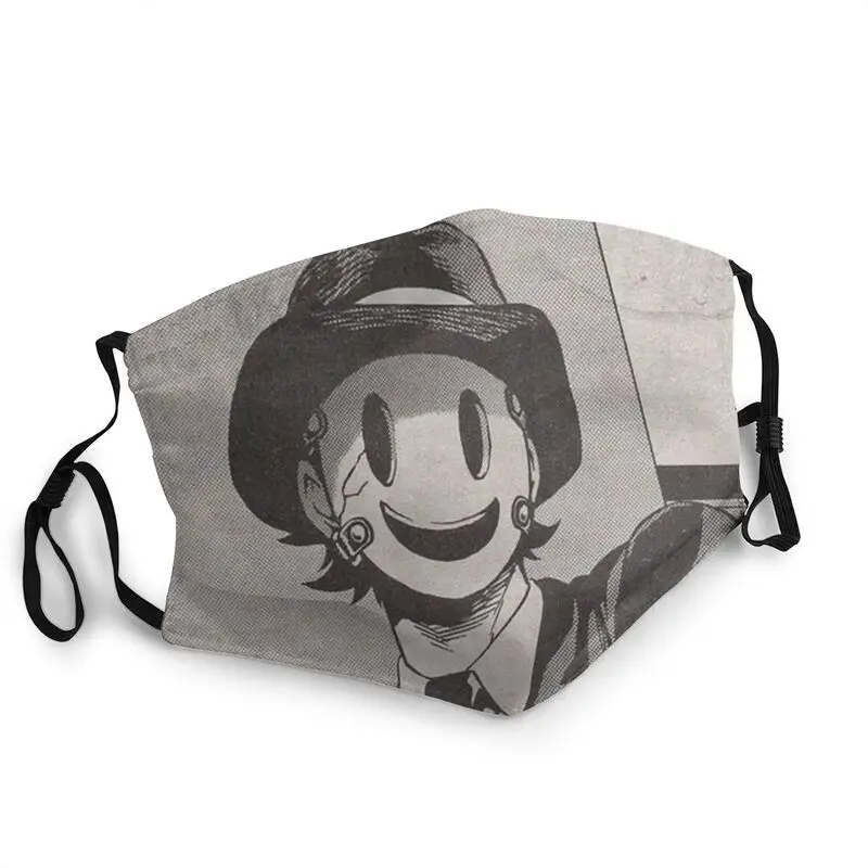 

Reusable Manga High Rise Invasion Mask Tenkuu Shinpan Sniper Cosplay Anti Haze Dust Protection Mask Respirator Muffle