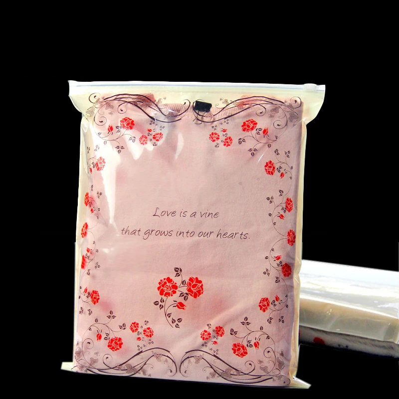 Прозрачная сумка с принтом розы на молнии застежкой желтая задняя одежда