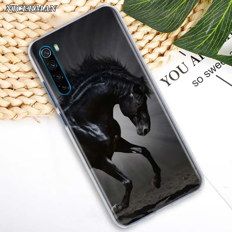 Жесткий чехол с лошадьми для Xiaomi Redmi Note 8T 7 8 Pro 9S 9 6 6A 7A 8A 9A 9C K20 K30 чехол|Бамперы| |