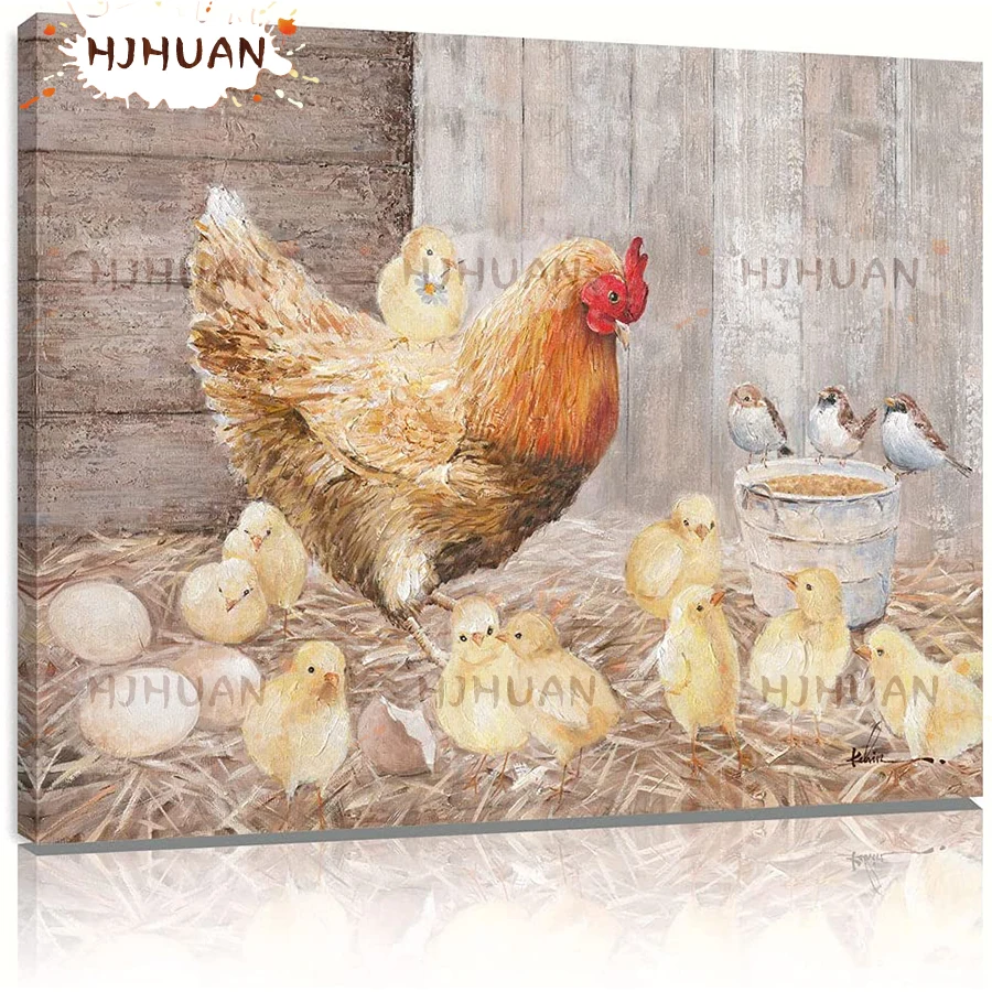 

Doodle animal art, chick Full Square/Round Diamond Painting 5D Diamond Embroidery Mosaic Cross Stitch Home Decor lover Gift