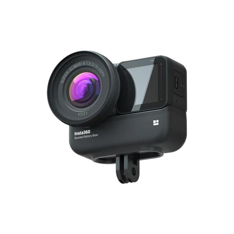 Фото Оригинальный аккумулятор 2380 мАч Insta360 большой емкости + концентратор быстрой зарядки для Insta 360 ONE R все версии аксессуары для камеры №3