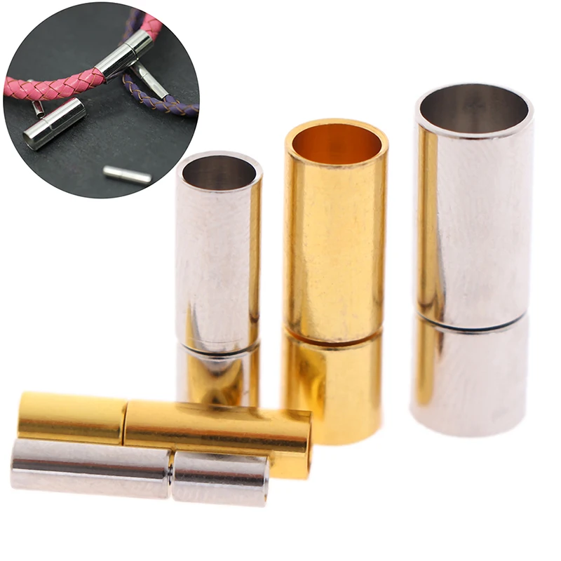 

Металлические застежки-Концевики для изготовления ювелирных изделий своими руками, 10 шт., 2/3/4/5/6 мм, кожаный шнур