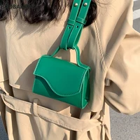 mini pu leather crossbody lipstick bag with short handle for women cute shoulder handbag and purses designer