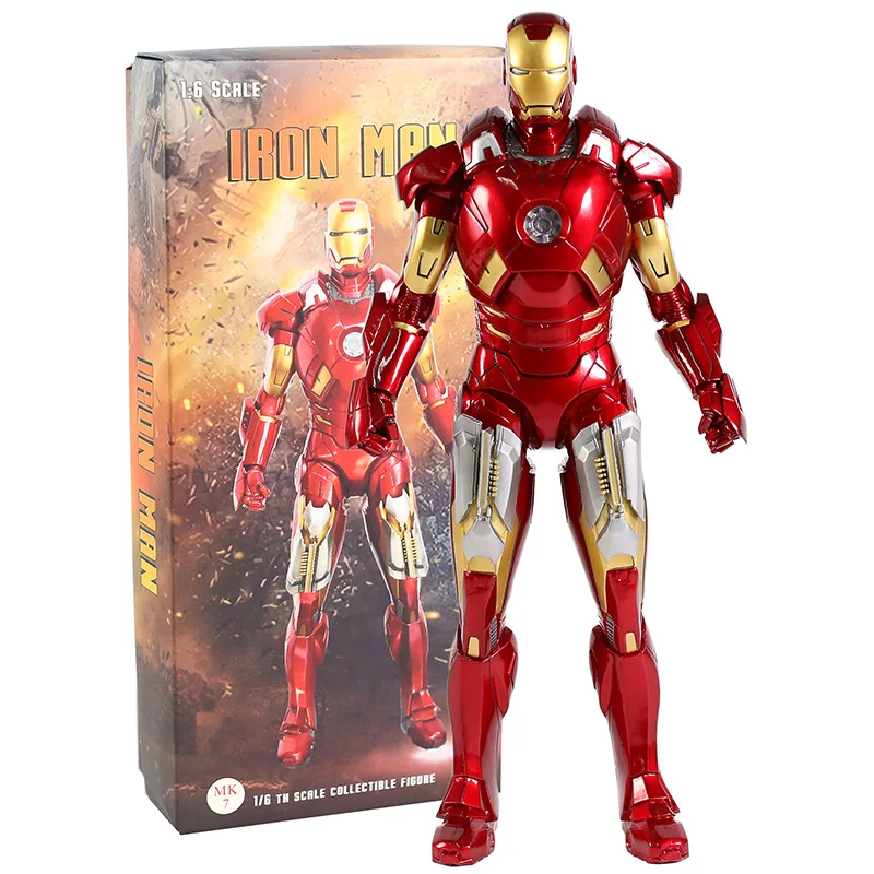 Железный человек Mark VII MK7 1/6th весы фигурка Коллекционная модель игрушка | Игрушки и