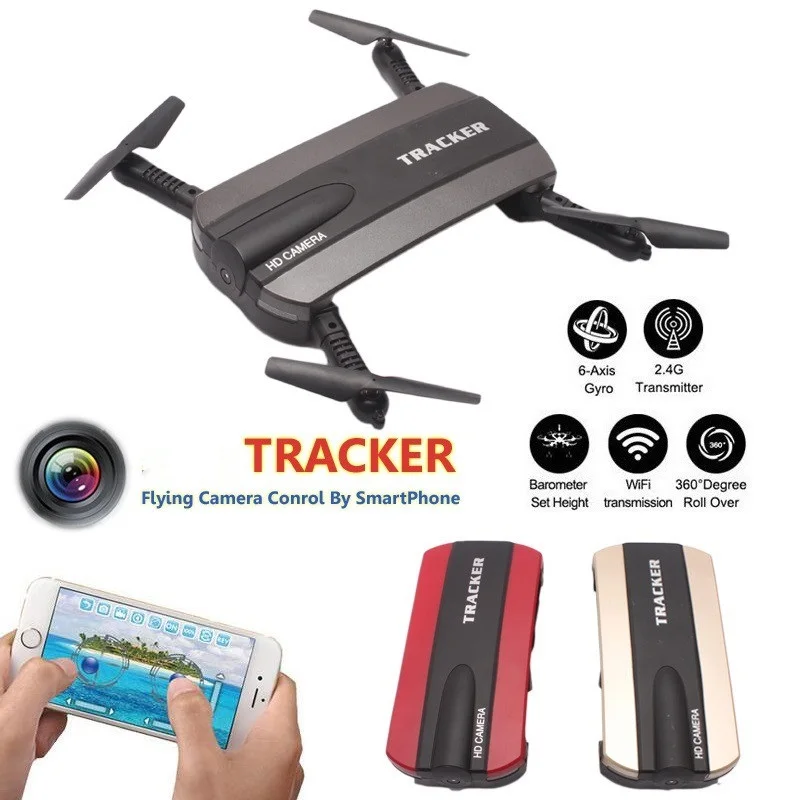 2019 новый складной Дрон с камерой Радиоуправляемый квадрокоптер вертолет мини Wi Fi