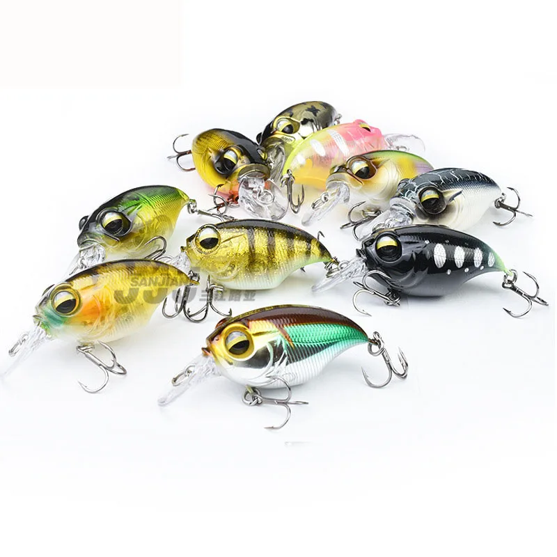 Jerkbait Minnow 38mm/8g 48mm/11g Fishing Luresartificial Hard Bait Pike/Bass Mini Fish Wobblers Pesca Crankbait Carp Fishing