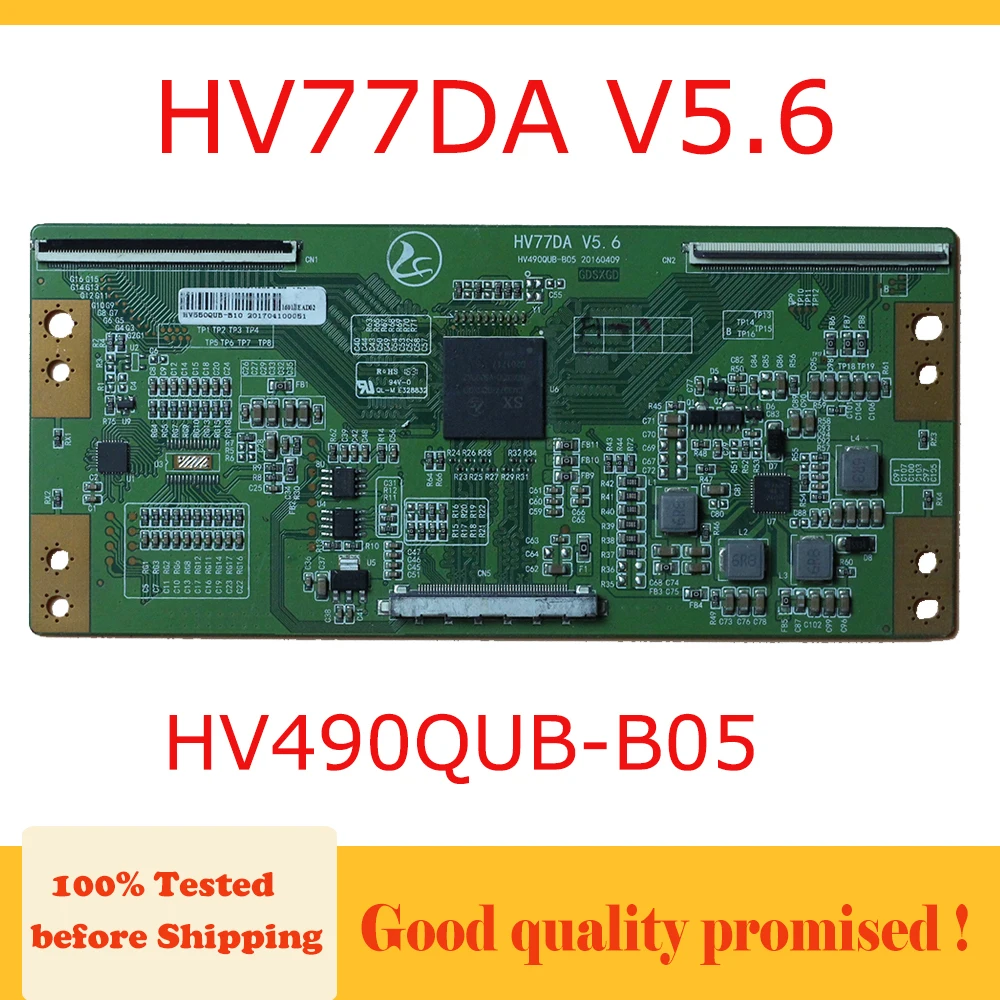 HV490QUB B05 HV77DA V5.6 логическая плата HV490QUBB05 HV77DAV5.6 оригинальная T con BO5 для ТВ|Печатные