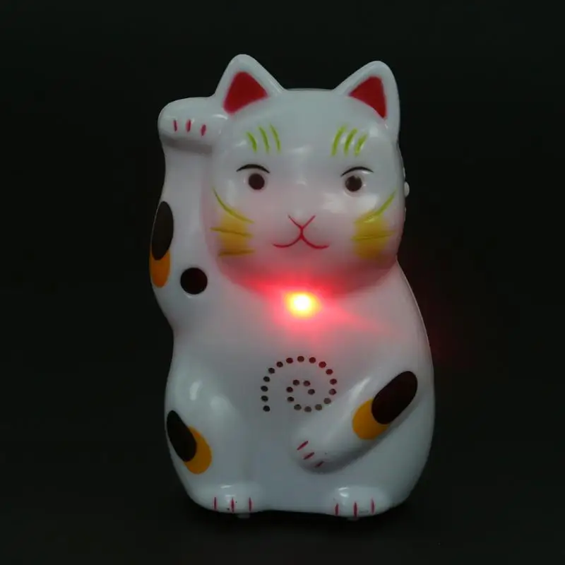 Plastic Electronic Cute Cat Door Bell Wireless Door Sensor Detector Doorbell Welcome Sound Alarm Battery Power