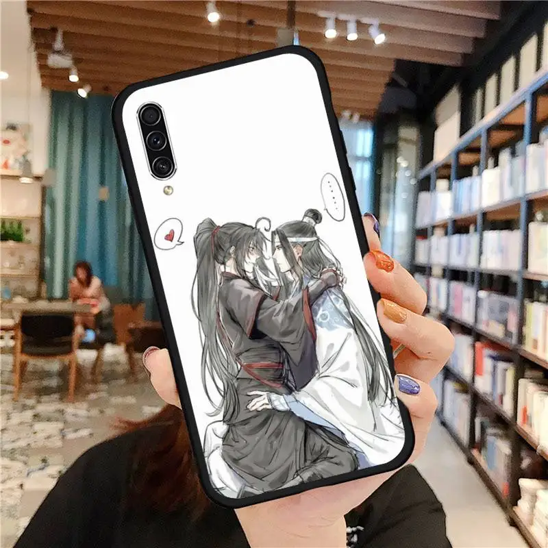 

Mo Dao Zu Shi Chinese style Comics Phone Case For Samsung A20 A30 30s A40 A7 2018 J2 J7 prime J4 Plus S5 Note 9 10 Plus