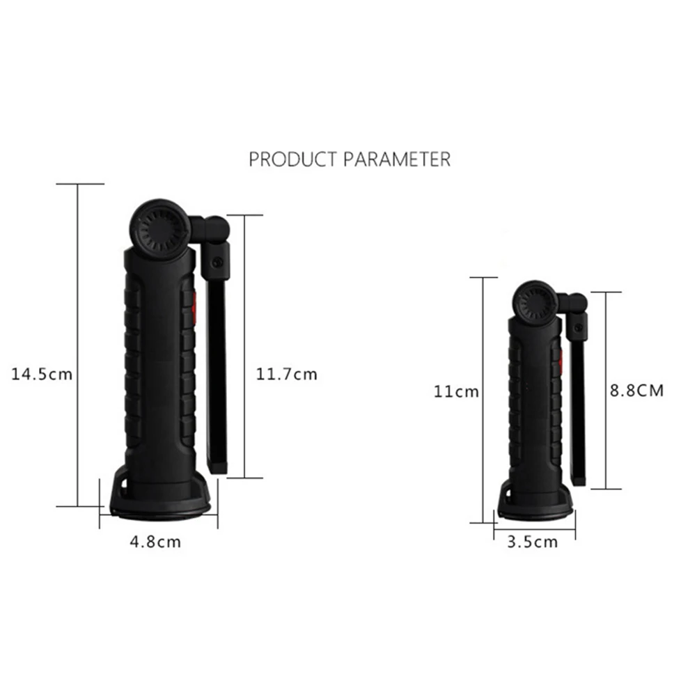 Портативный светодиодный рабочий светильник COB лампа рабочая Werklamp вспышка XPE Led