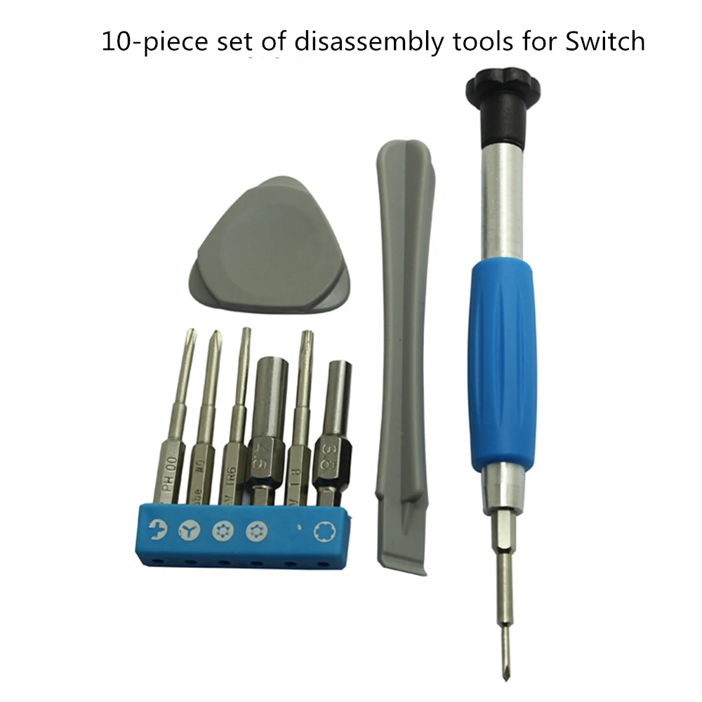 

10 Piece Set Screwdriver Repair Tool Kit Suitable For Switch And Other Game Consoles
