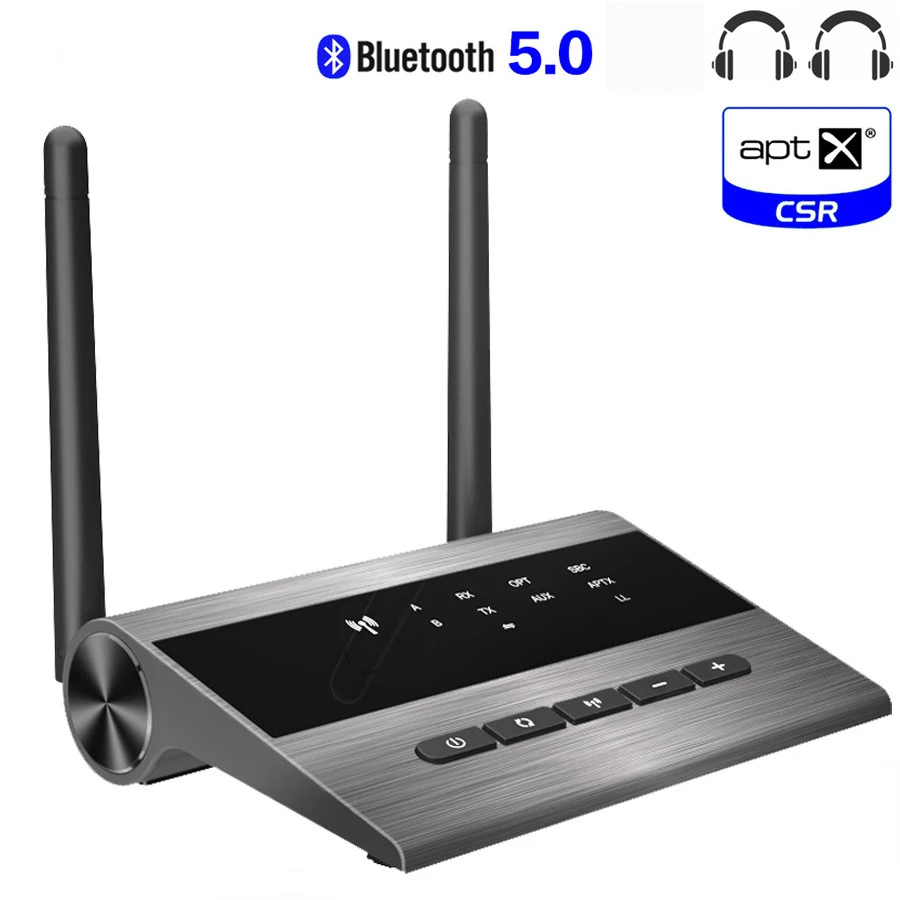 Обновление 80 м CSR8675 Aptx LL Bluetooth 5 0 аудио передатчик приемник SPDIF 3 мм AUX Беспроводной