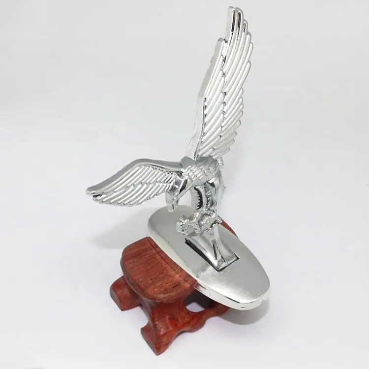 Передний орнамент автомобиля 3D эмблема летающего орла логотип передний капот