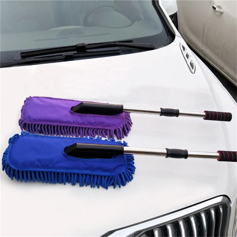 Шенилловая щетка для мытья автомобиля шенилловая инструмент очистки окон без