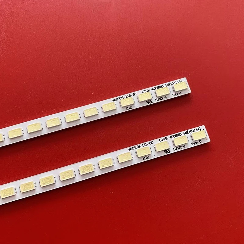 100 шт./лот 60LED 40INCH-L1S-60 Светодиодная лента для задней панели LTA400HM13 40-нижняя