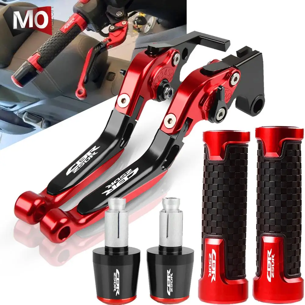 

For HONDA CBR250R CBR250 R CBR 250 R 2011 2012 2013 2014 2015 2016 2017 2018 Motorcycle Brake Clutch Levers Handle bar grip ends