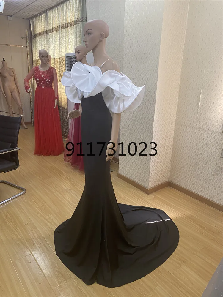 Elegant Floor Length Long Evening Party Dress Women Sexy Off Shoulder Bodycon Maxi Prom Dresses African Clothes | Тематическая