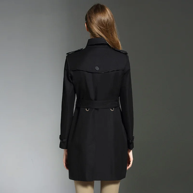 BURDULLY новинка 2019 весна-осень модный женский плащ клетчатая ветровка с длинным