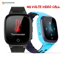 smart 4g remote camera gps wi fi kids students sos tracker location thermometer smartwatch volte video call monitor phone watch