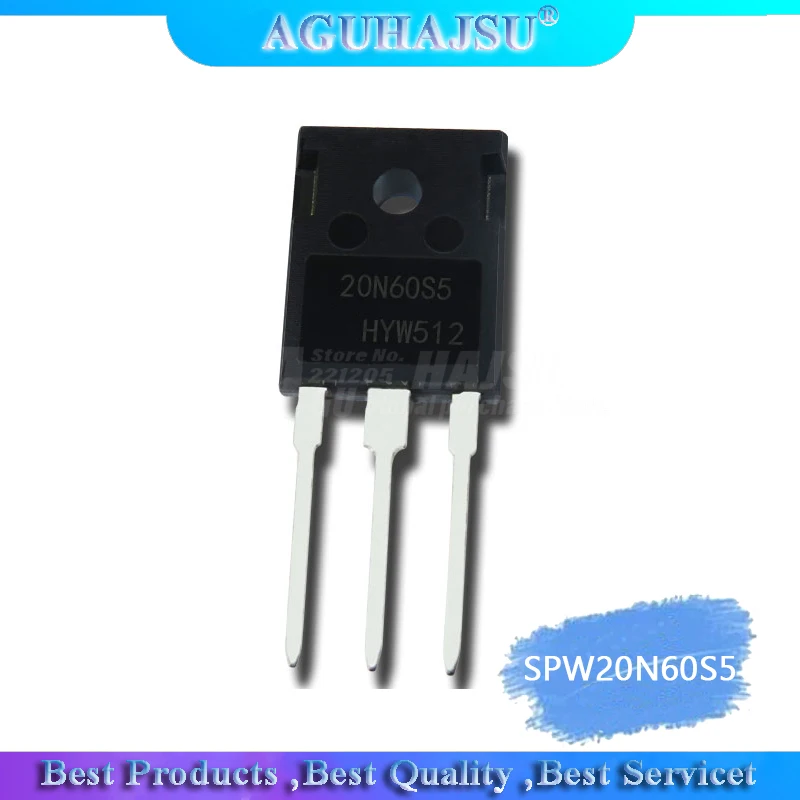 

5 шт. SPW20N60S5 20N60S5 N-channel FET TO-247 600V 20A новый оригинальный