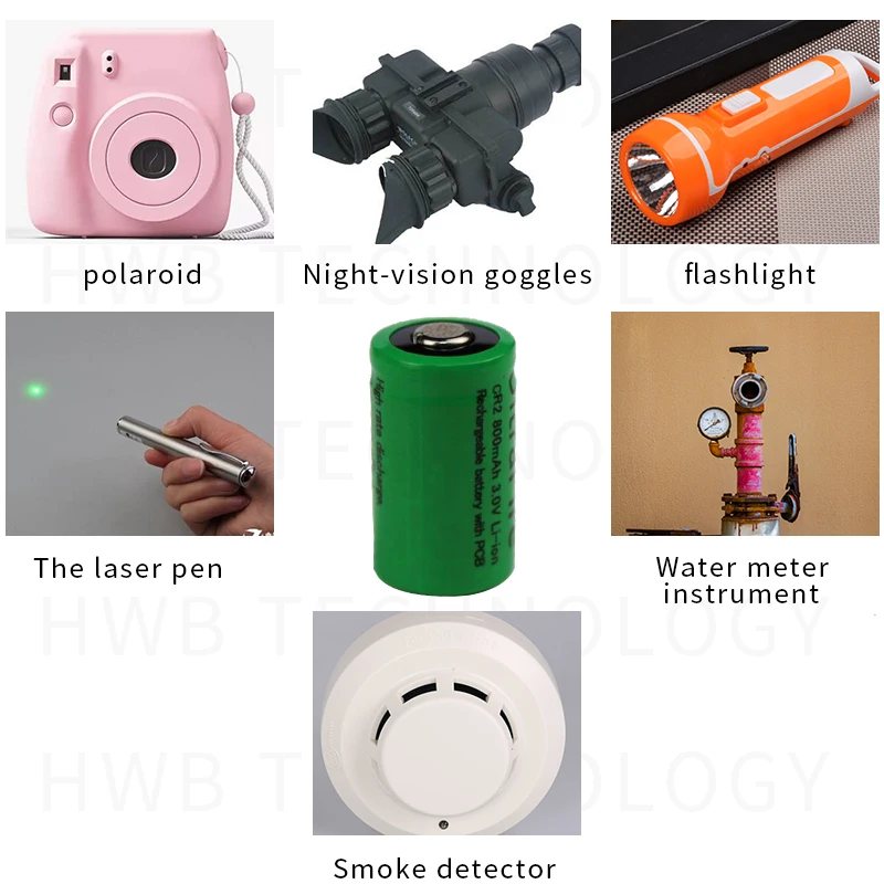 2 шт. Новинка 3V CR2 15270 800mah перезаряжаемые батареи Цифровая камера сделан
