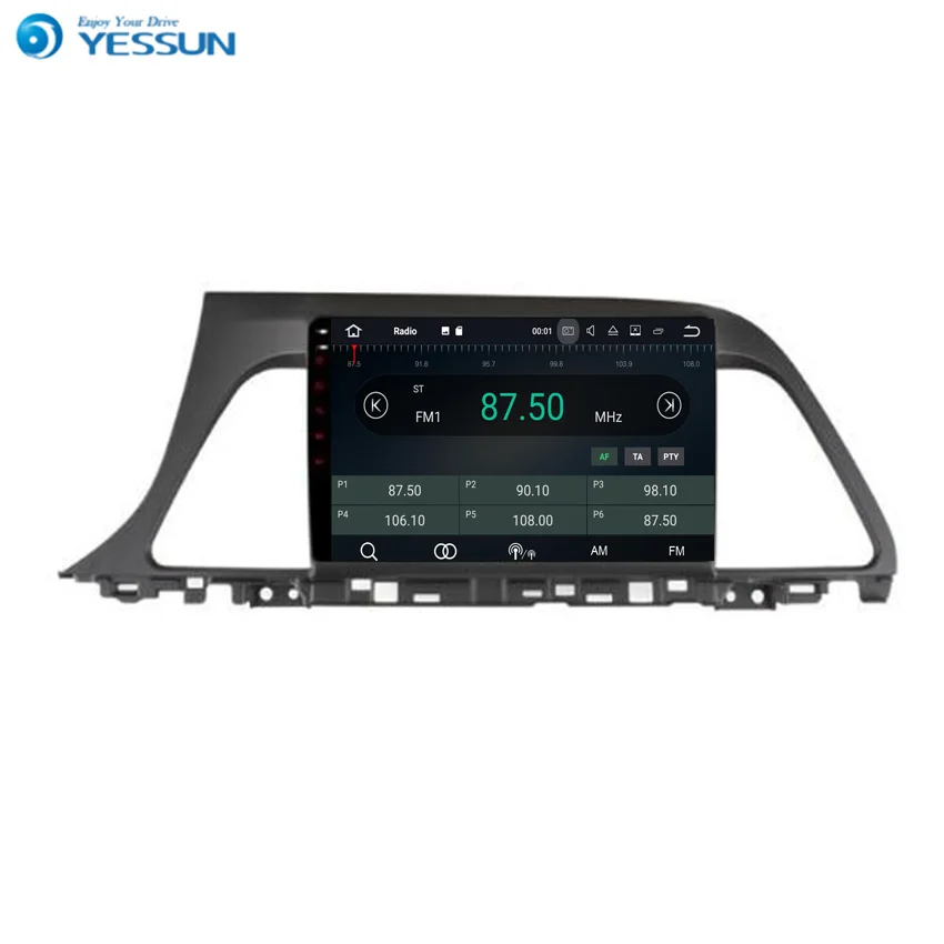 Мультимедийная система Yessun для Hyundai Sonata 9 2016 Android 6 0 автомобильный радиоприемник