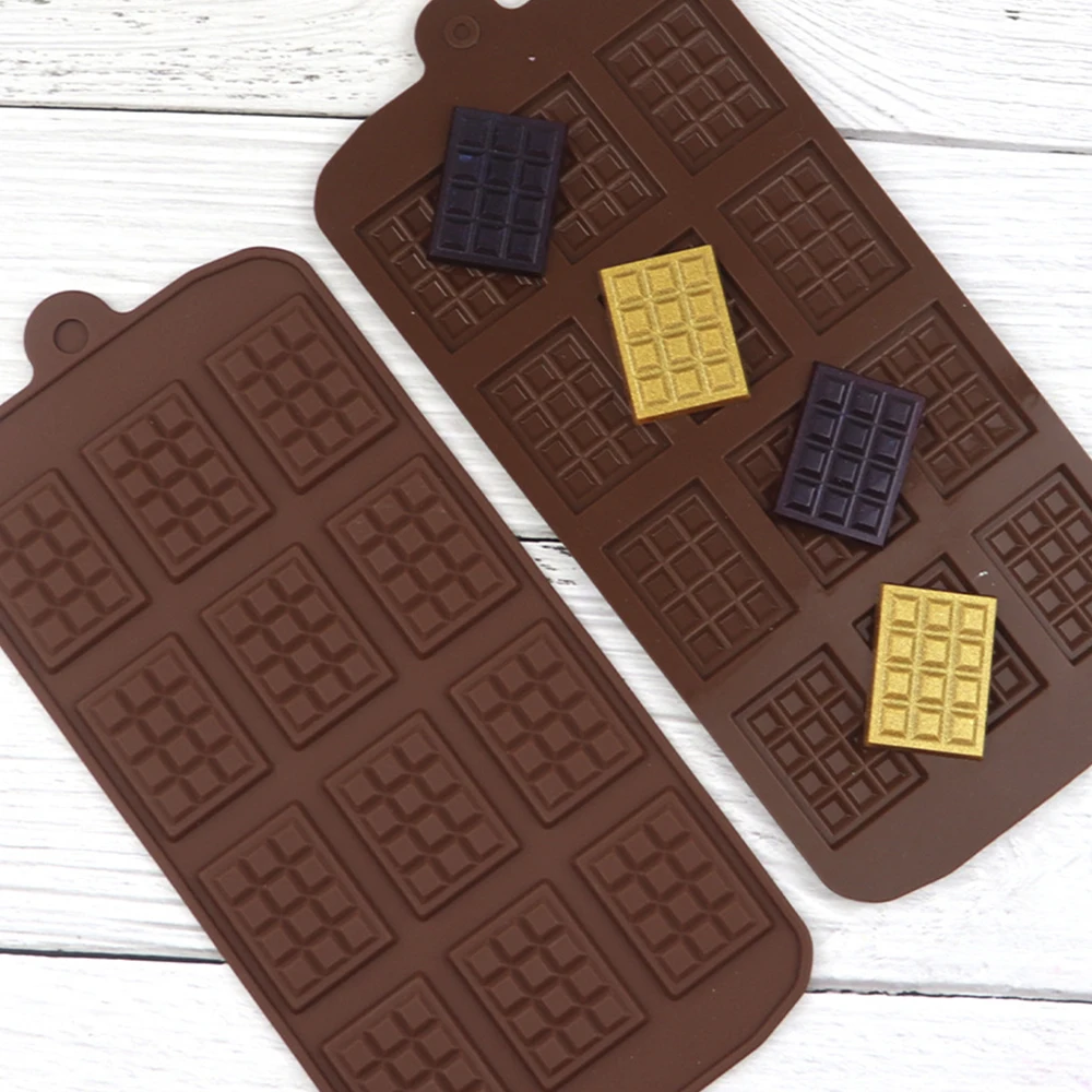 Силиконовая форма 12 равномерных цветов сделай сам для конфет бара инструменты