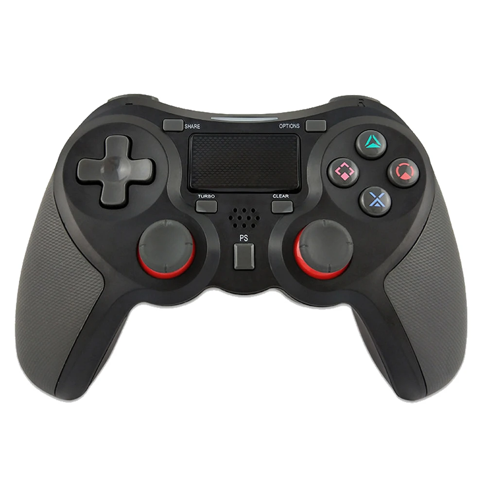 

PS4 Wireless Game Controller with Touch Pad Turbo DualShock Ergonomic Joystick Replacement Gamepad for PlayStation 4/Slim/Pro