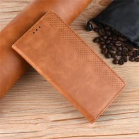 suitable for tcl 20 se anti drop magnetic card mobile phone case tcl 20 5g clamshell leather retro luxury wallet case
