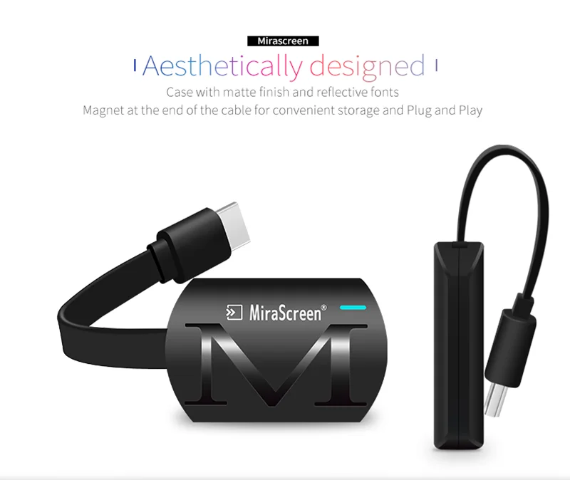 HDMI TV Dongle Mirascreen Беспроводной Wi Fi адаптер дисплея приемник 1080P HD видео Airplay медиа