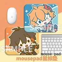 2021 new genshin impact venti game fan element avatar zhongli two dimensional animation peripheral cute mouse pad