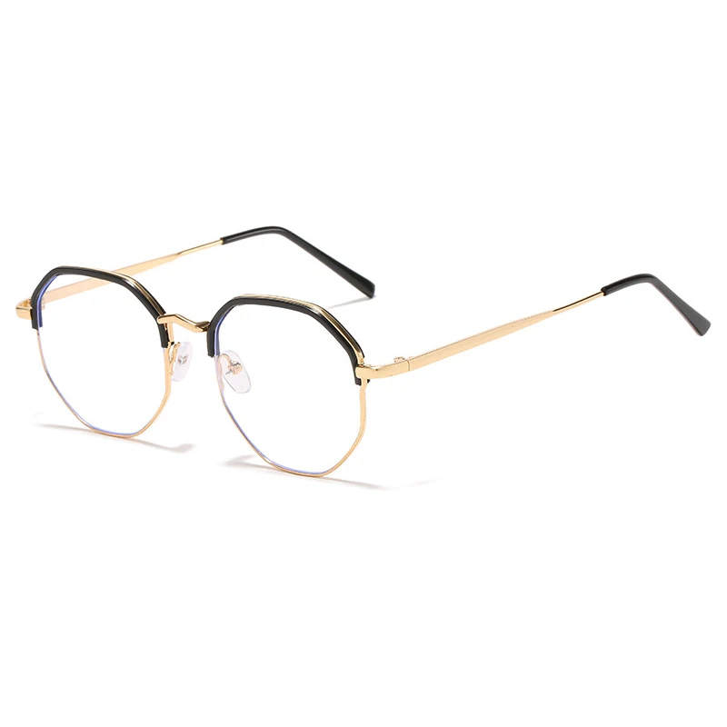 

Finished Myopia Glasses Fashion Half Frame Myopic Eyeglasses With Diopter -1.0 -1.5 -2.0 -2.5 -3.0 -3.5 -4.0 Women Men Unisex