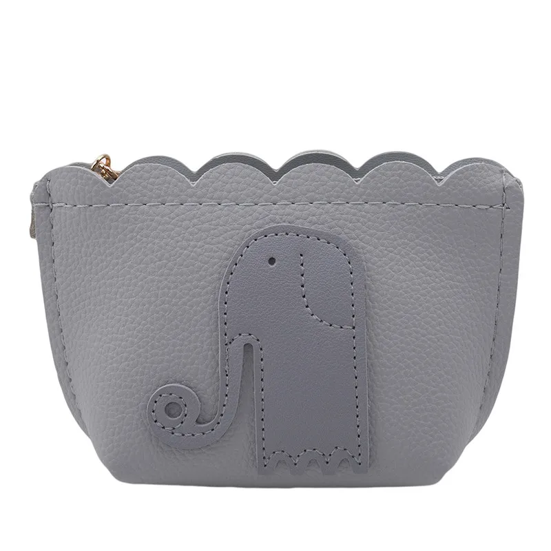 Хит продаж Кошелек С Рисунком Слона маленький кошелек для мелочи популярный из
