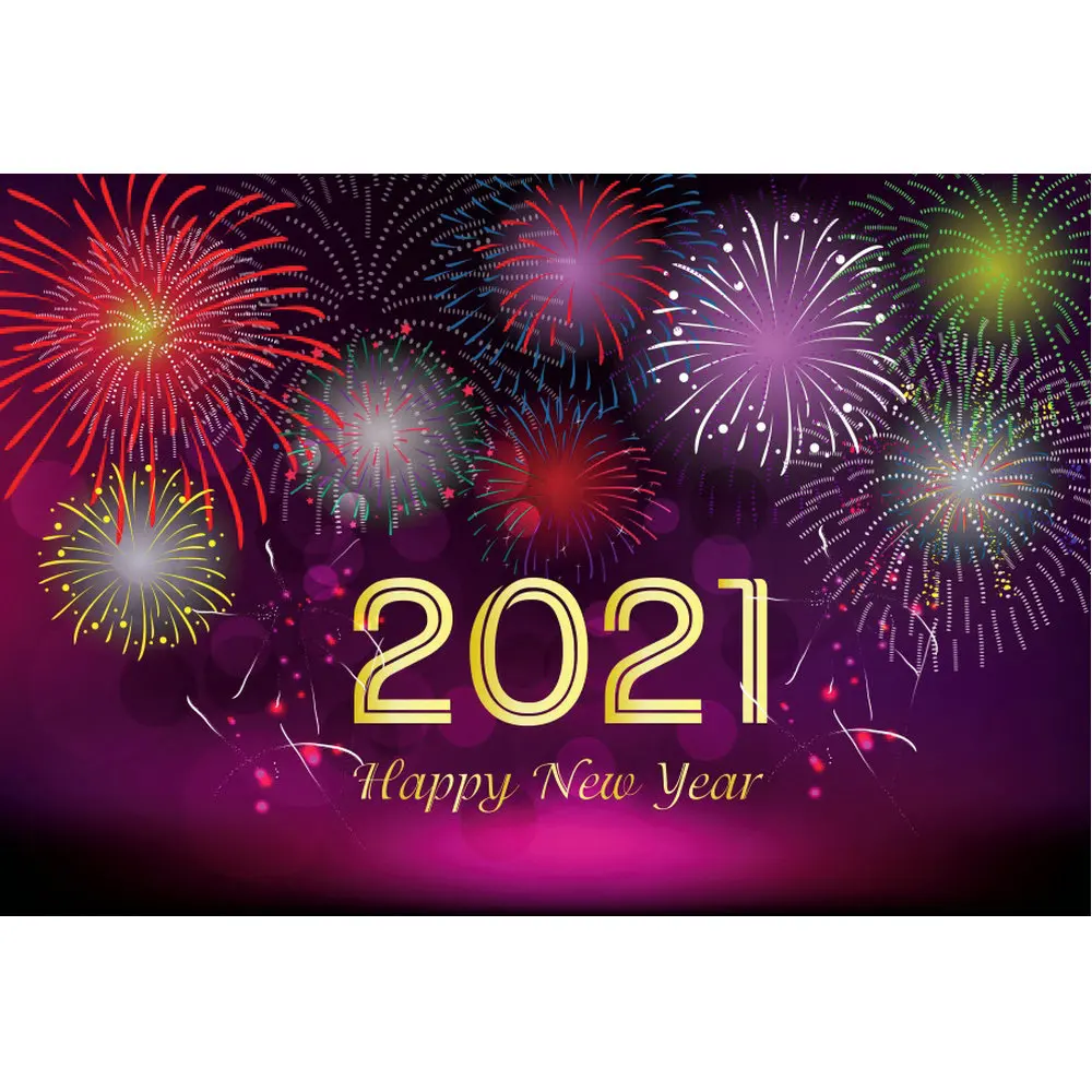 2021 виниловый праздничный фон для фотосъемки с новогодним семейным декором и