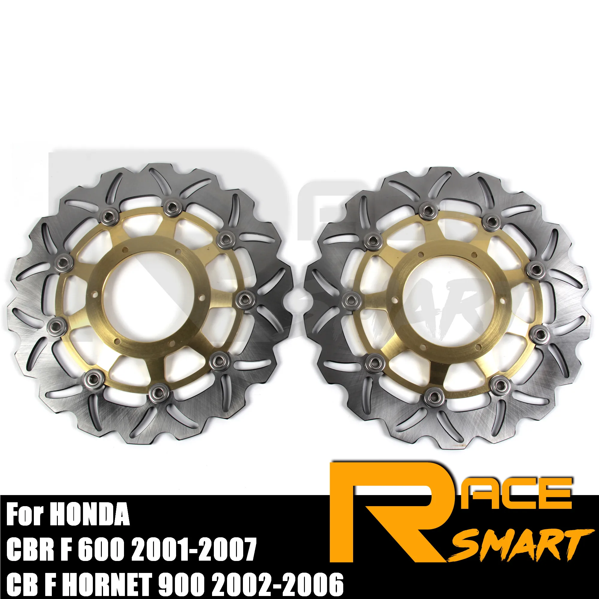 Передние тормозные диски для мотоцикла роторы HONDA CB F HORNET 900 2002 2006 CB900F CBF900 CBF 2003 2004
