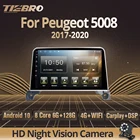Автомобильный радиоприемник Tiebro 2DIN Android10 для Peugeot 5008 4008 3008 2017-2020 GPS навигация Автомобильный приемник 2DIN Android радио плеер IGO