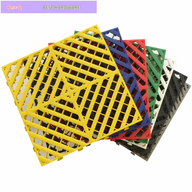 Трафаретная решетка пластикового матраса для протекания на сращенной решетке