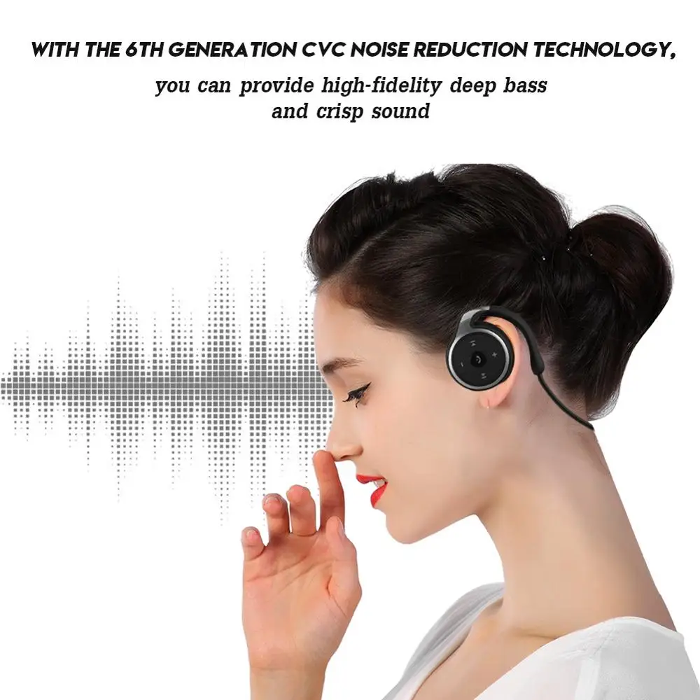 Хит продаж спортивные Bluetooth наушники A6 портативные беспроводные с шейным ободом