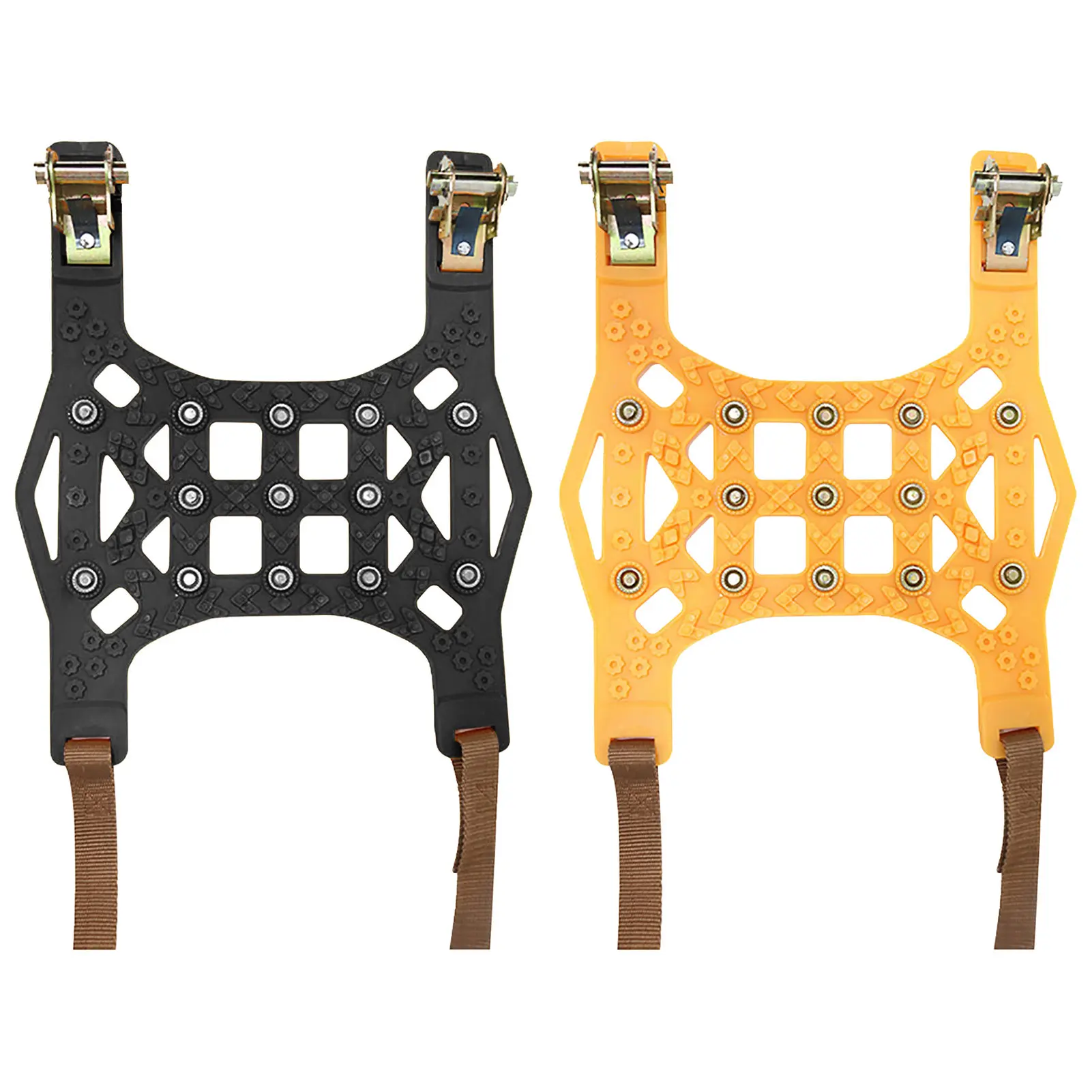 Автомобильная цепь утолщенная резиновая нескользящая для внедорожников