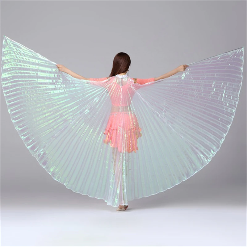 Женские голографические крылья бабочки реквизит 360 градусов регулируемые