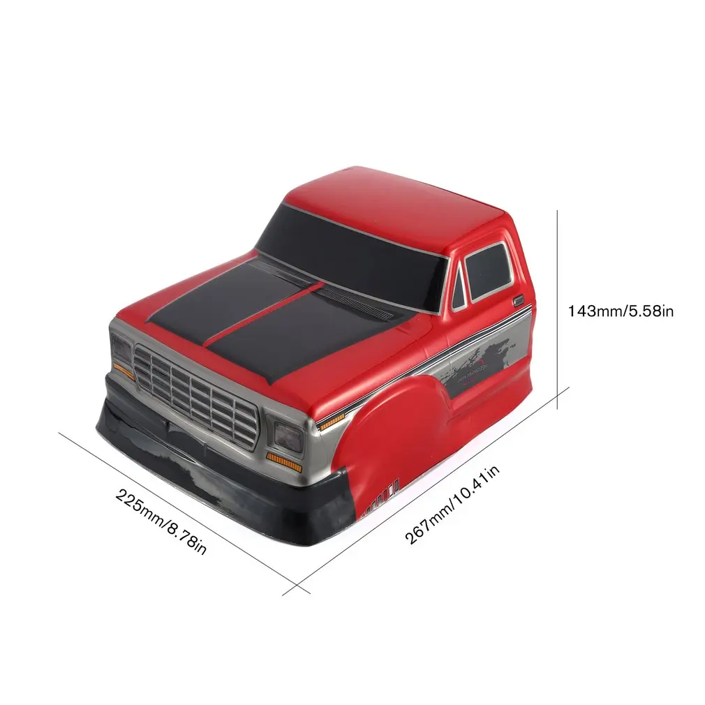 Скалолазание автомобиль Жесткий корпус полугрузовик голова RC Spart часть и