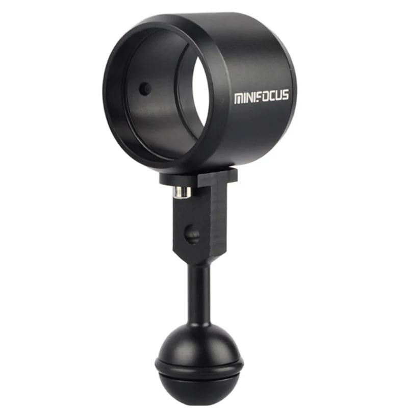 Миниатюрный фокус шаровой рычаг для дайвинга светильник держатель зажим