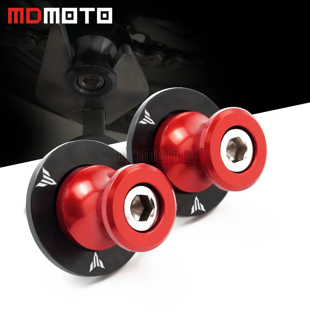 Новинка катушки с логотипом CNC для мотоцикла винты Слайдеры yamaha MT09 FZ09 FZ07 MT07 MT03 MT01