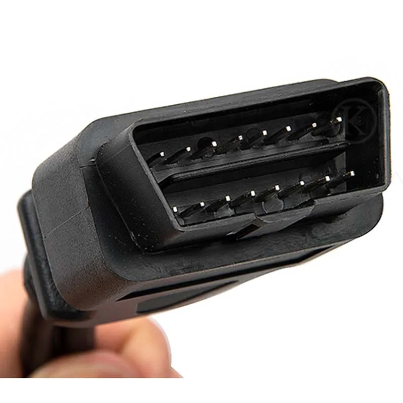 Зеленый OBD 2 OBD2 II разветвитель удлинитель Y кабеля 1 до порт 16 Pin диагностический
