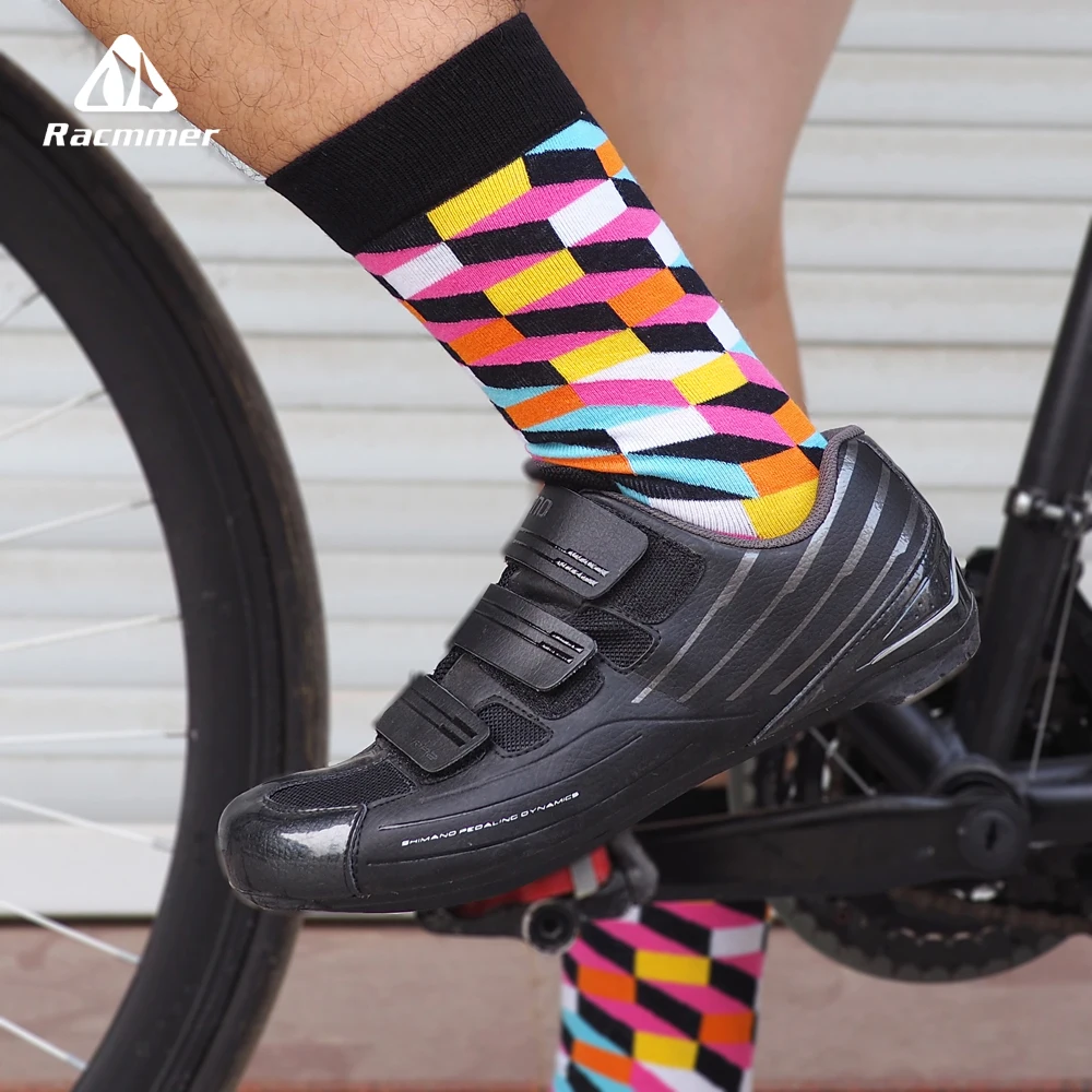 Новинка 2020 цветные велосипедные носки racглушитель мужские и женские для