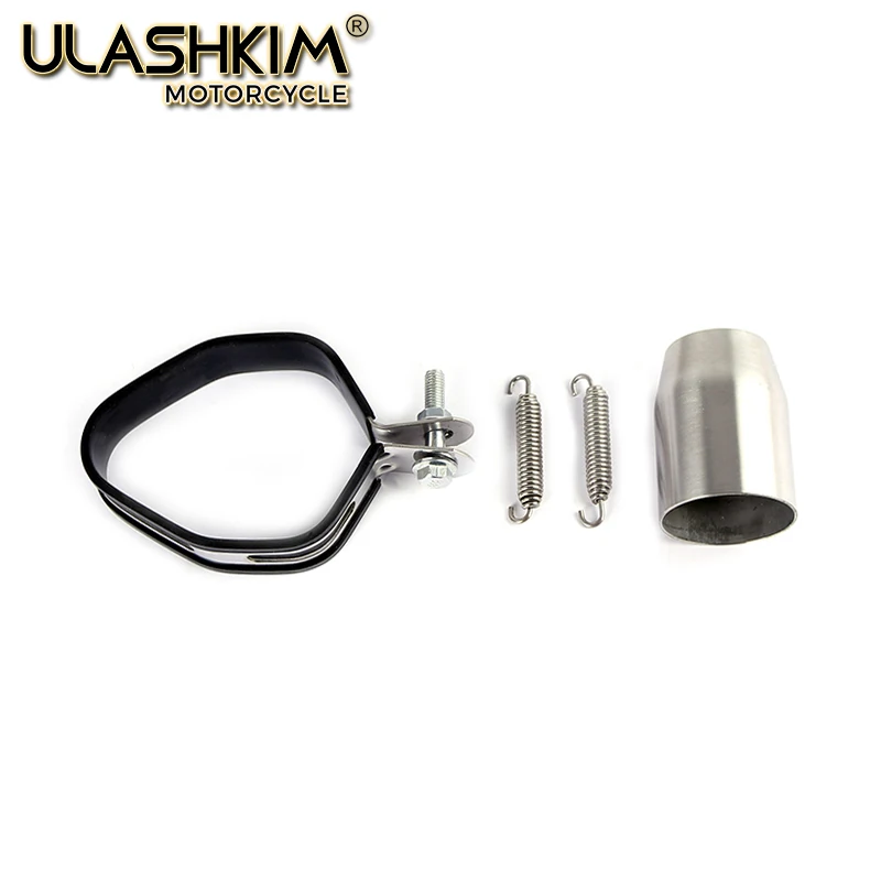 

36~51mm Universal Motorcycle Carbon Fiber Exhaust Dirt Bike ER-4n Ninja300 Ninja400 Ninja400R Z400FX Z400GP ZRX400 Ninja250SL