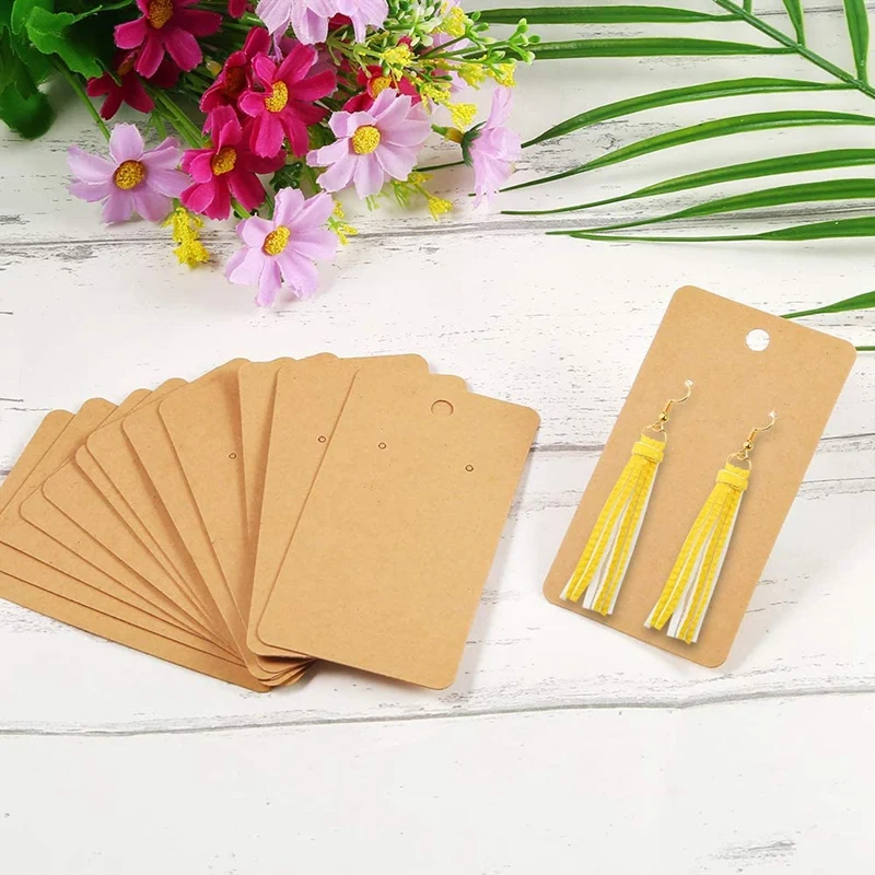 

700 Pieces Earring Making Supplies Kit with Instructions, Earring Display Cards, Fish Hook Earrings and Jump Rings