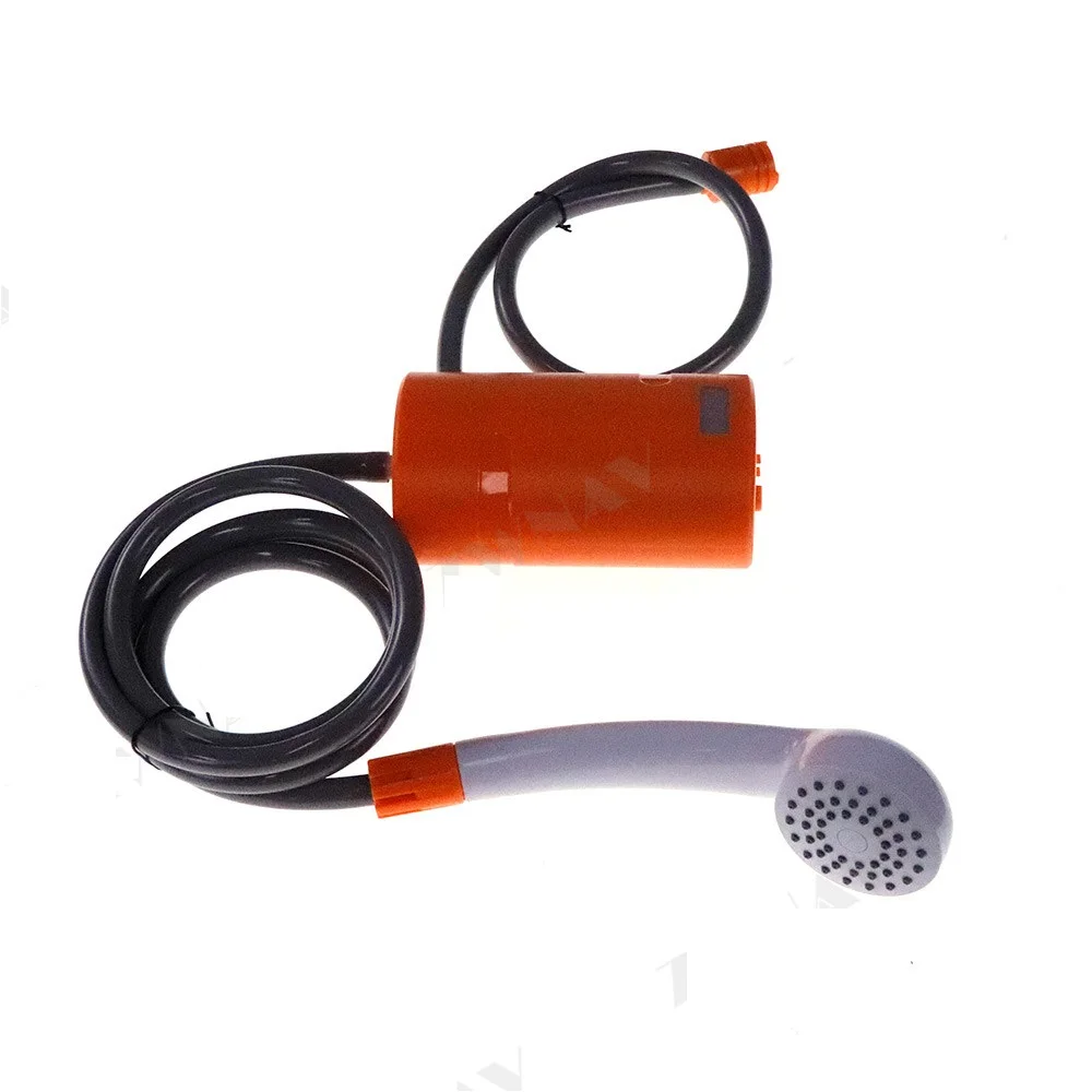 Дешево Портативный автомобильный мойщик 3,7 в, походный душевой автомобильный душ, Мощный водяной пистолет высокого давления, набор с электрически...