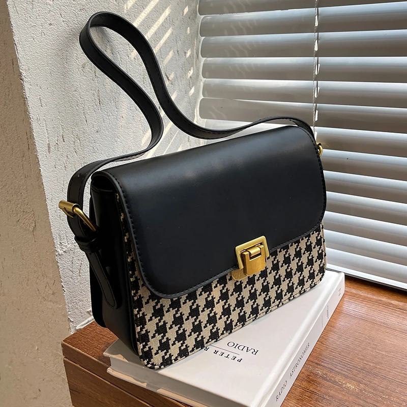 

Autumn/winter Texture Bag 2021 New Bag Female Fashion Ins Messenger Bag Senior Shoulder Bag Square Bag Underarm Bag Dual-use Bag
